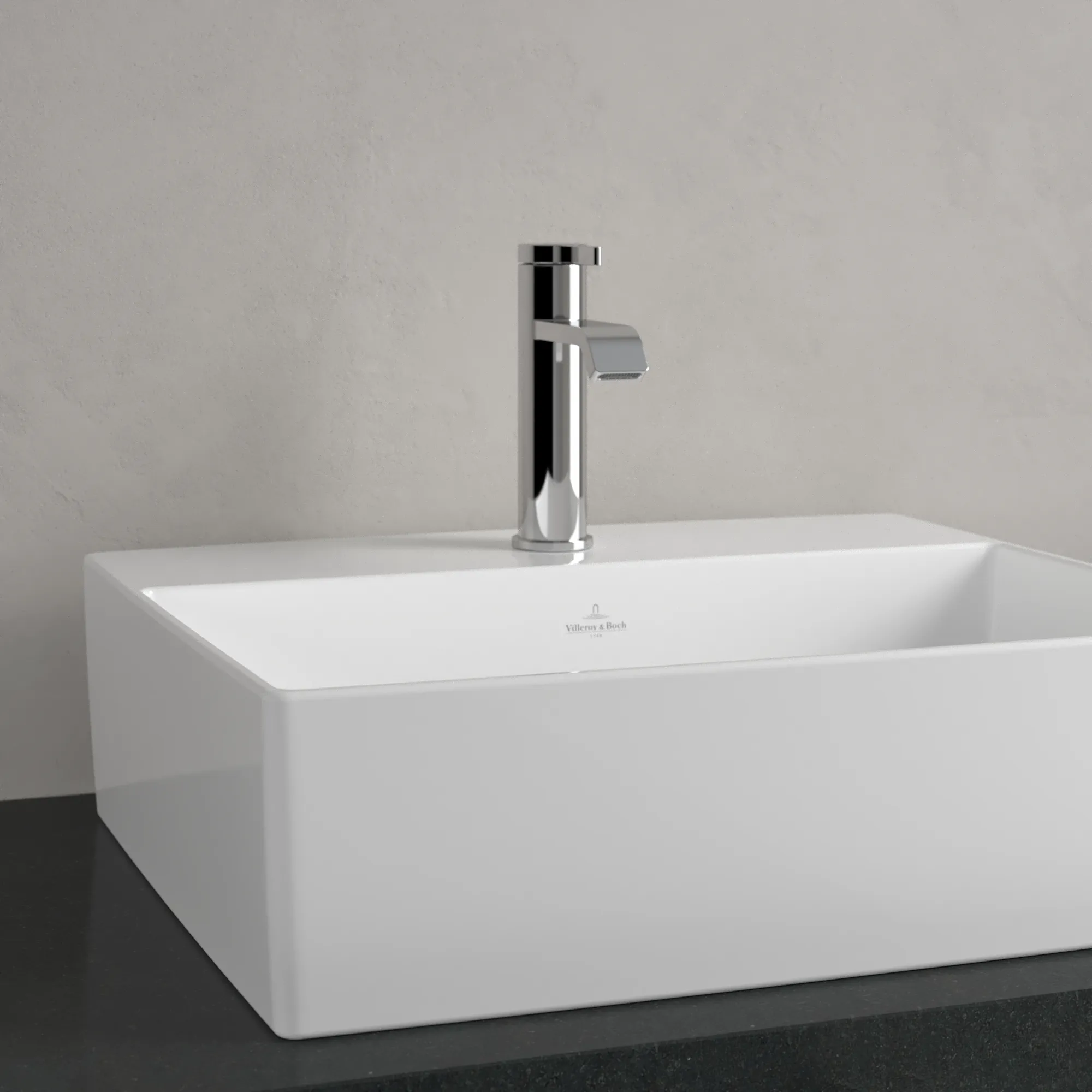 Villeroy & Boch Aufsatzwaschbecken Memento 2.0 4A0751 500x420mm Rechteck Weiß Alpin Villeroy & Boch Aufsatzwaschbecken Memento 2.0 4A0751 500x420mm Rechteck Weiß Alpin