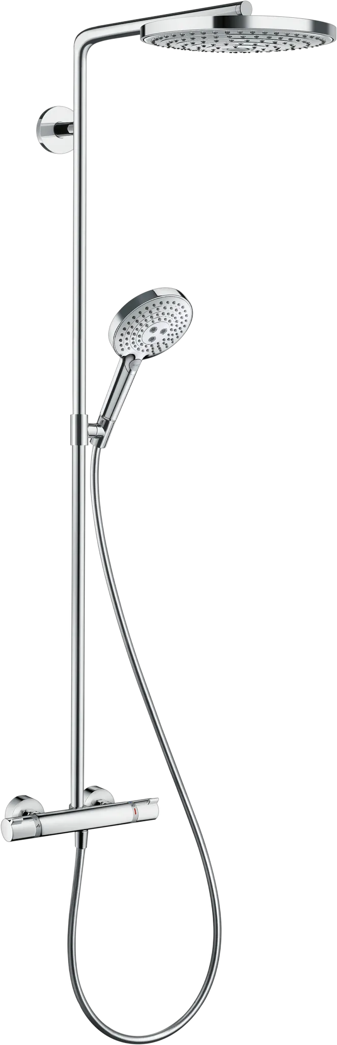 Hansgrohe Raindance Select S Showerpipe 240 2jet mit Thermostat, Chrom Hansgrohe Raindance Select S Showerpipe 240 2jet mit Thermostat, Chrom