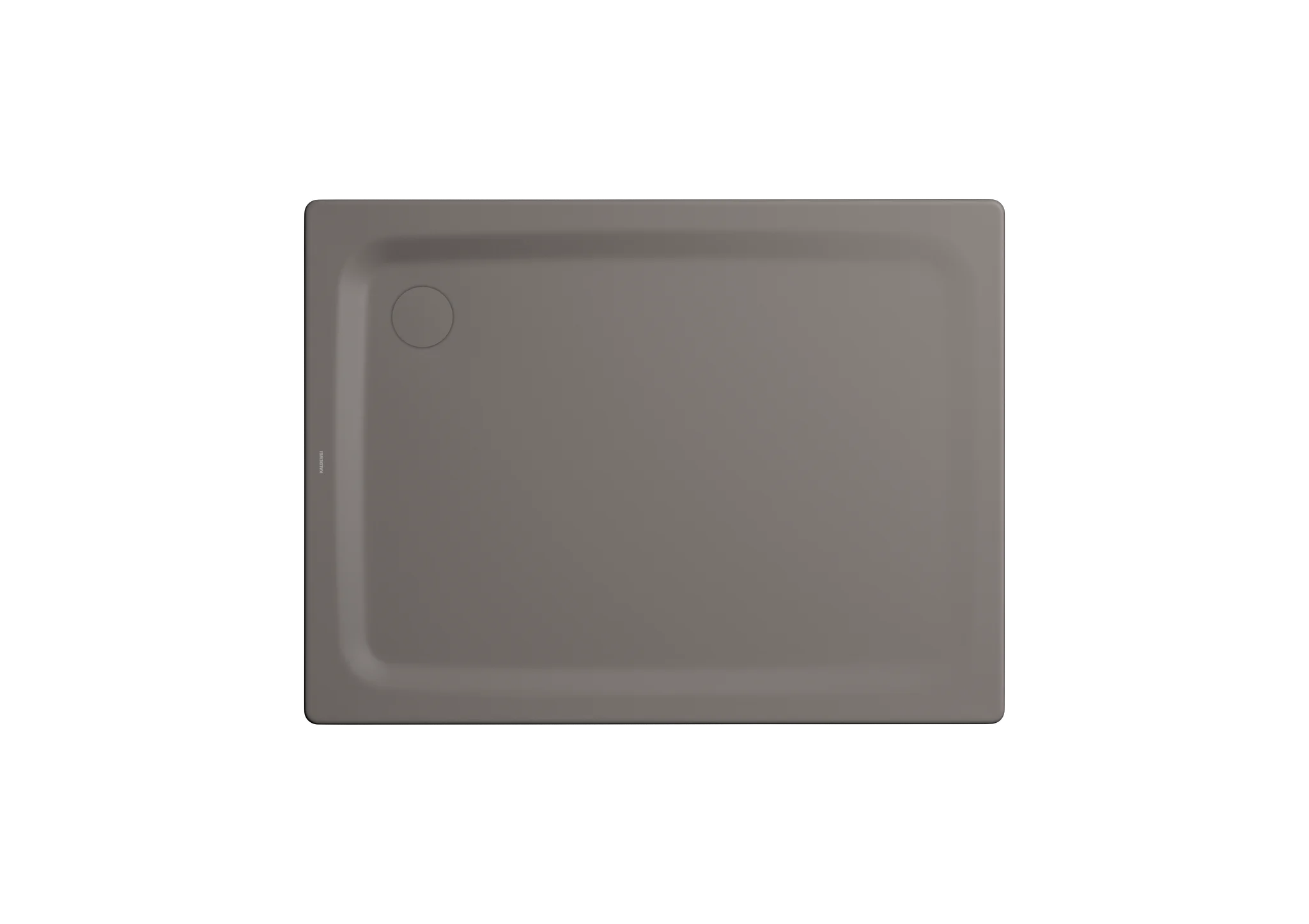 Kaldewei SUPERPLAN CLASSIC Duschfläche, 800x1200 mm, warm grey 70, Perl-Effekt, 25 mm tief, Eckablauf Kaldewei SUPERPLAN CLASSIC Duschfläche, 800x1200 mm, warm grey 70, Perl-Effekt, 25 mm tief, Eckablauf