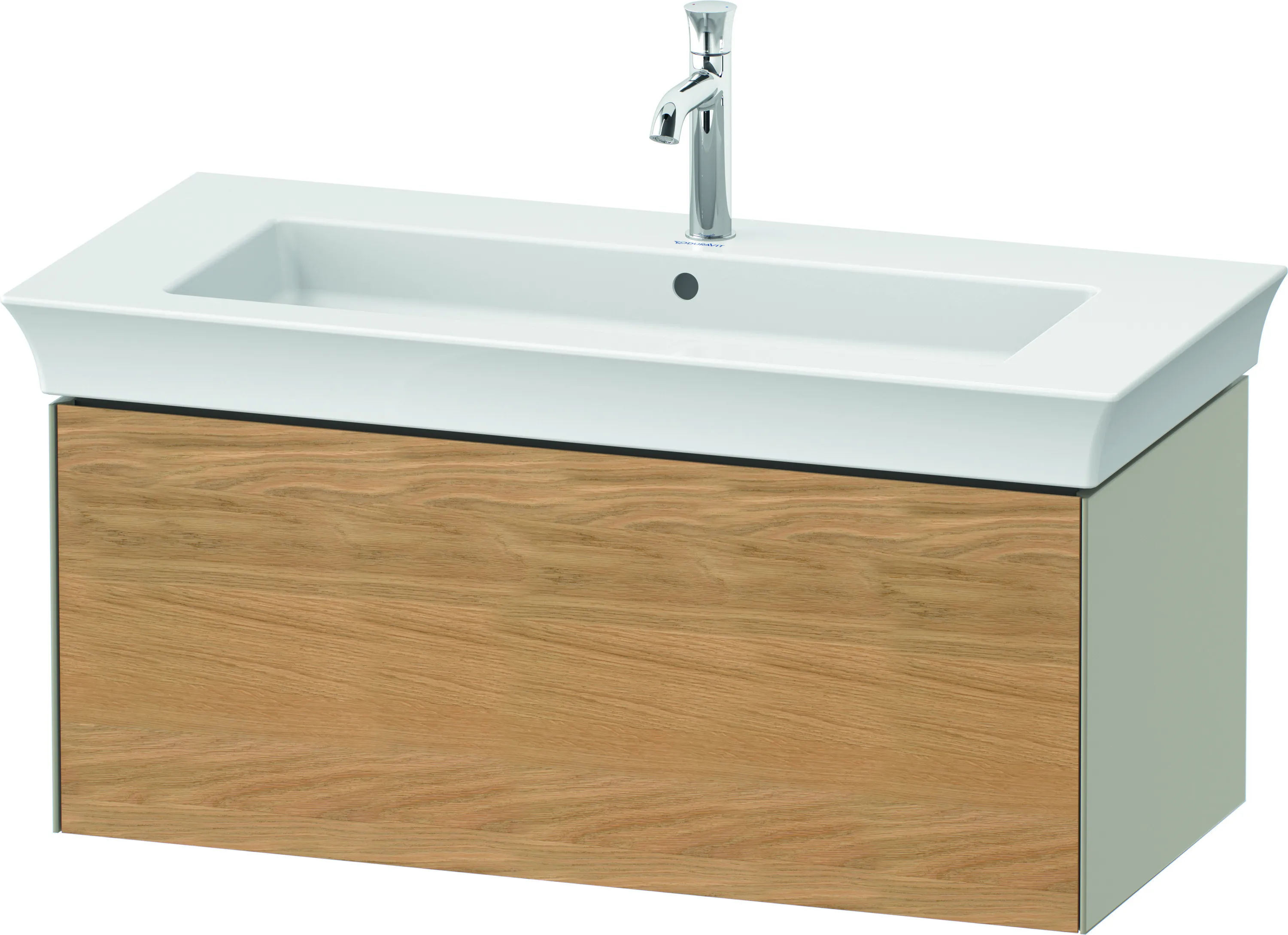 Duravit Waschtischunterschrank wandhängend „White Tulip“ 98,4 × 41 × 45,8 cm Duravit Waschtischunterschrank wandhängend „White Tulip“ 98,4 × 41 × 45,8 cm