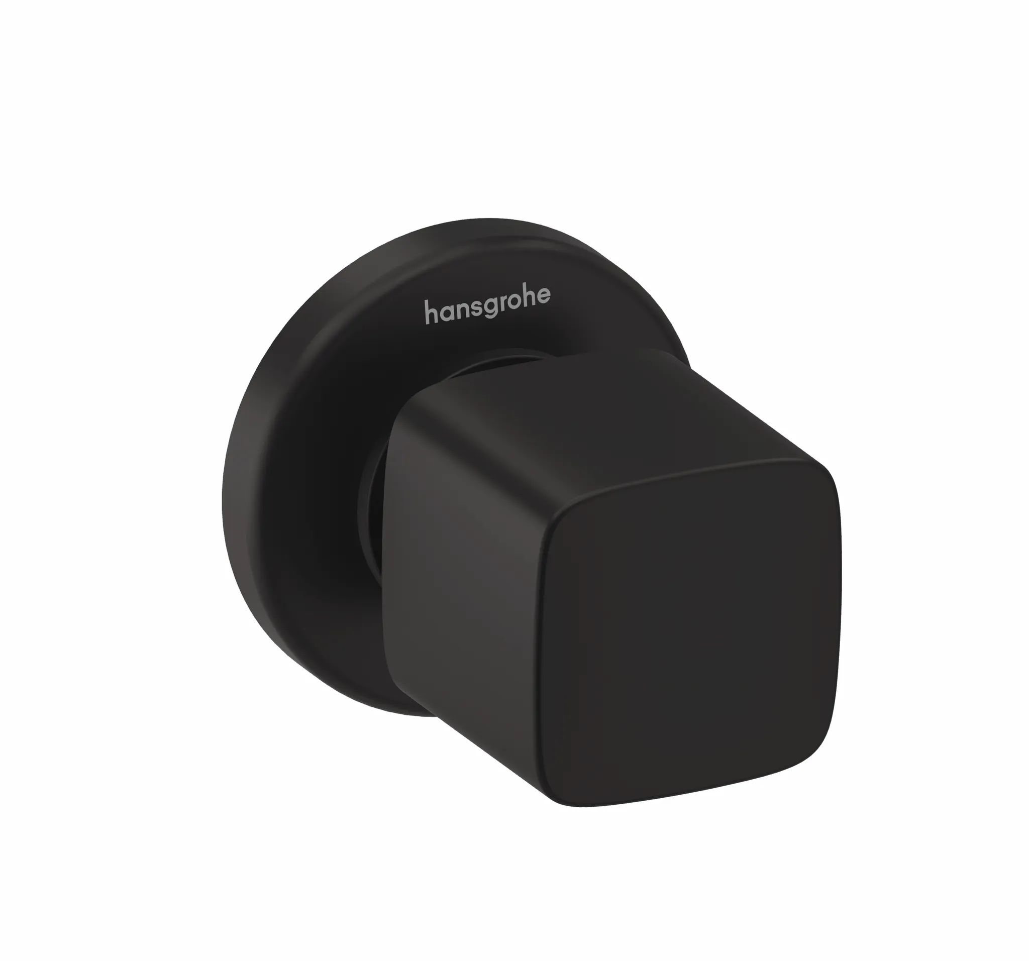 Hansgrohe Metris Absperrventil E Unterputz, Mattschwarz Hansgrohe Metris Absperrventil E Unterputz, Mattschwarz