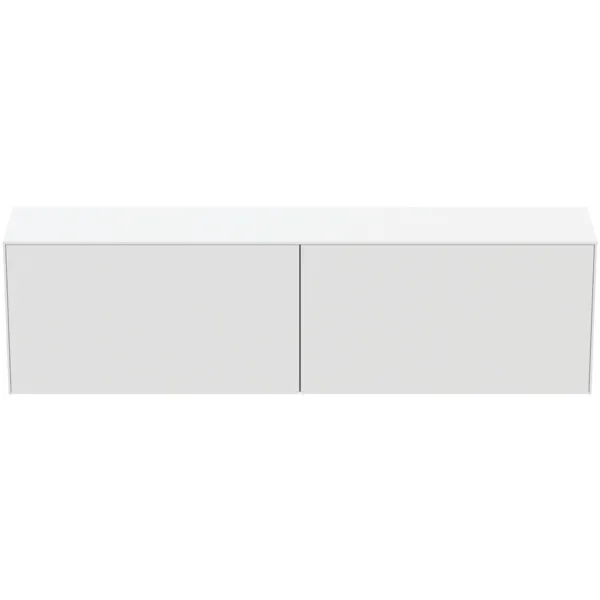 Ideal Standard Waschtischunterschrank „Conca“ 198,7 × 55 × 37,3 cm Weiß matt lackiert Ideal Standard Waschtischunterschrank „Conca“ 198,7 × 55 × 37,3 cm Weiß matt lackiert