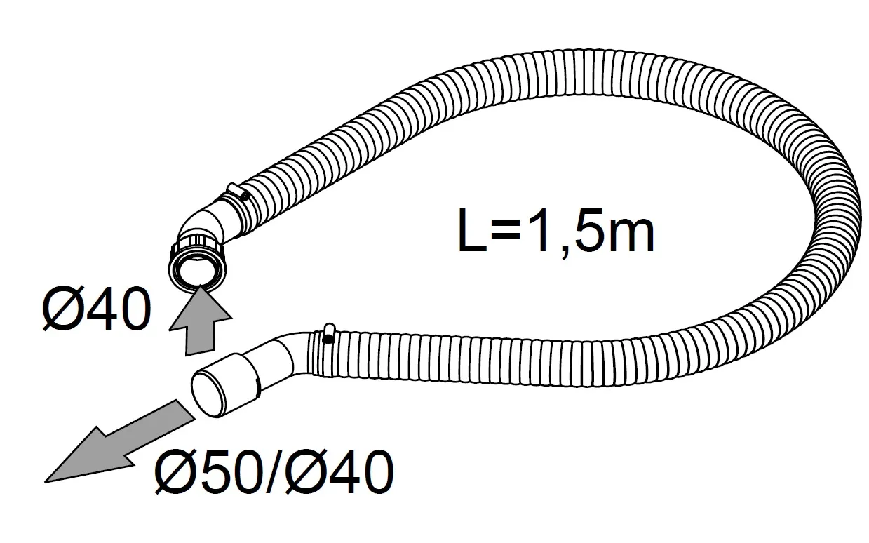 Hoesch Anschlussschlauch Hoesch Anschlussschlauch