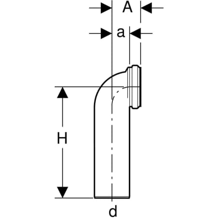 Geberit Anschlussbogen Geberit Anschlussbogen