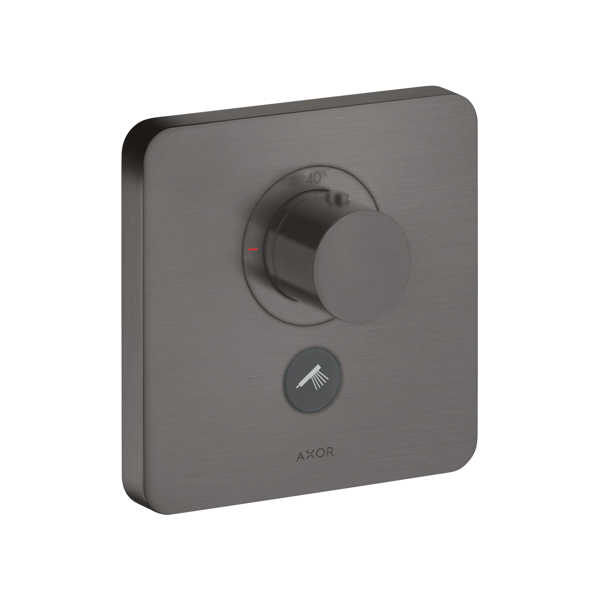 Hansgrohe AXOR ShowerSelect Thermostat HighFlow Unterputz softsquare Brushed Black Chrome Hansgrohe AXOR ShowerSelect Thermostat HighFlow Unterputz softsquare Brushed Black Chrome