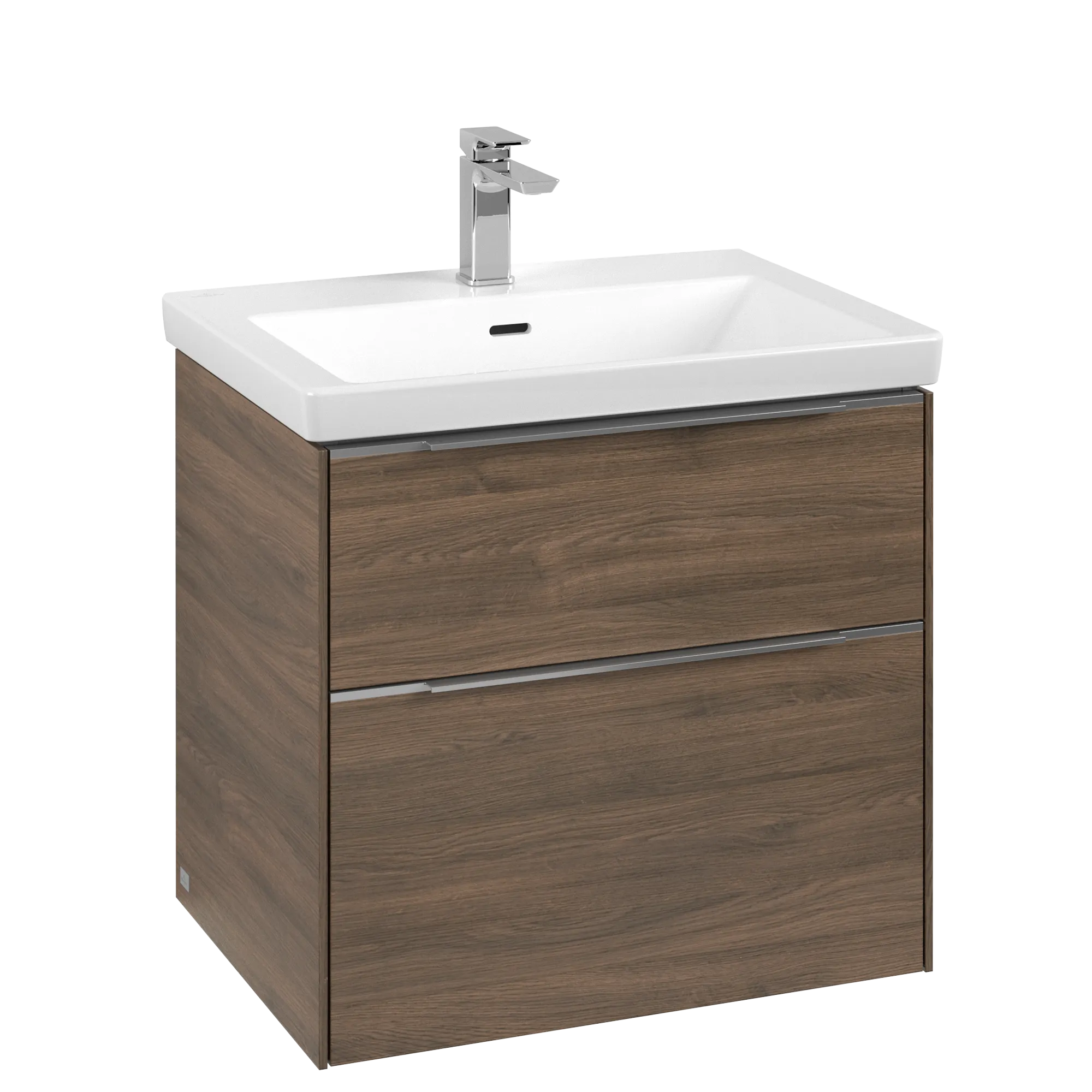 Villeroy & Boch Waschbeckenunterschrank Subway 3.0 Arizona Oak, 622 x 576 x 462 mm, mit Beleuchtung und SoftClosing Villeroy & Boch Waschbeckenunterschrank Subway 3.0 Arizona Oak, 622 x 576 x 462 mm, mit Beleuchtung und SoftClosing