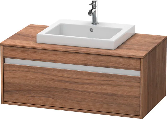 Duravit Waschtischunterschrank wandhängend „Ketho“ 100 × 42,6 × 55 cm Nussbaum Natur Duravit Waschtischunterschrank wandhängend „Ketho“ 100 × 42,6 × 55 cm Nussbaum Natur