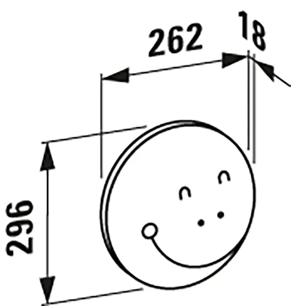 Laufen Spiegel „FLORAKIDS“