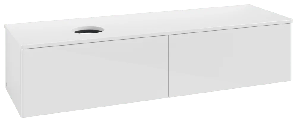 Villeroy & Boch Antao Waschbeckenunterschrank L37_1 1600x360x500mm Glossy White Lacquer