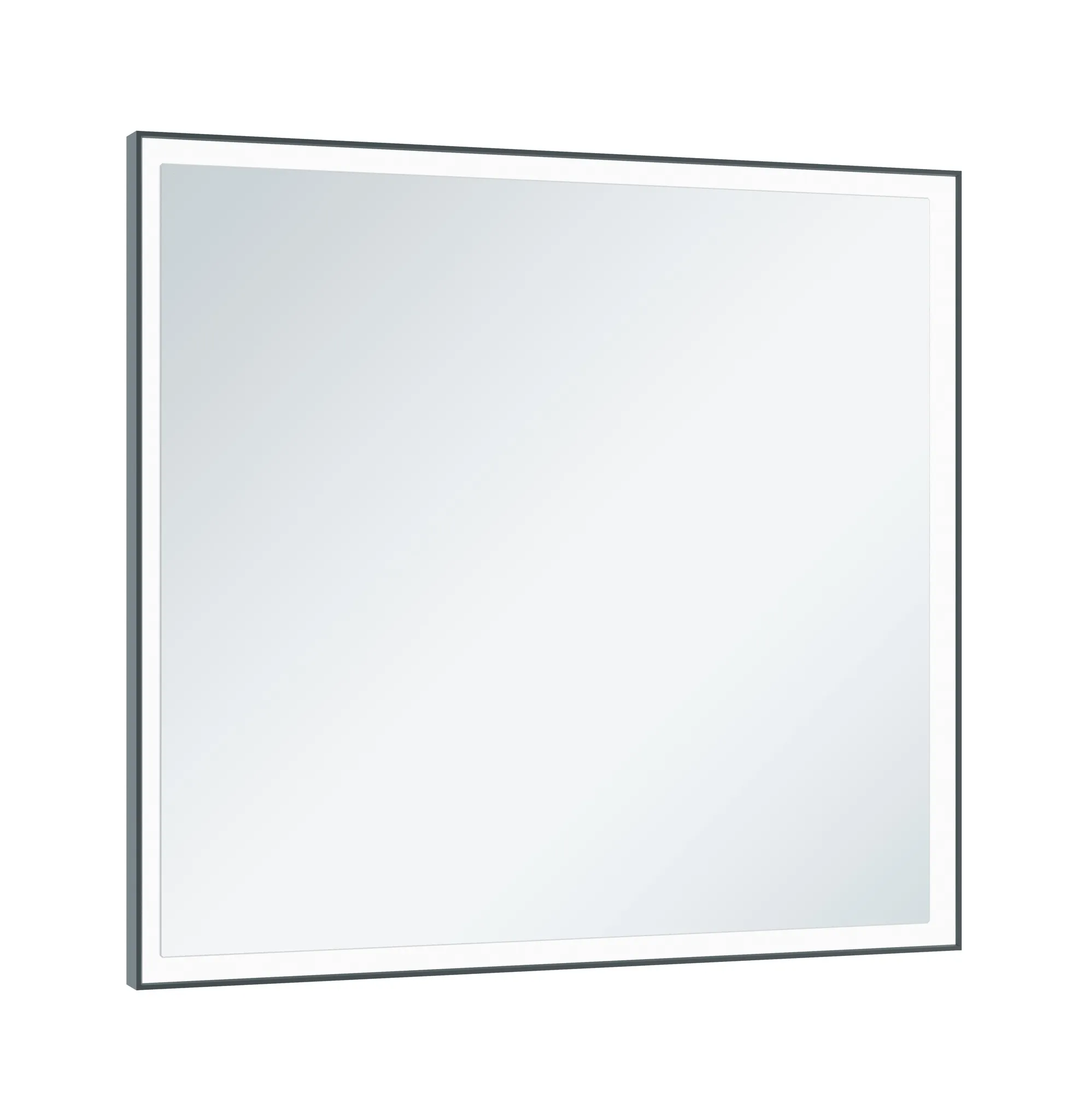 KEUCO ROYAL LUMOS Lichtspiegel 700x650mm schwarz-eloxiert