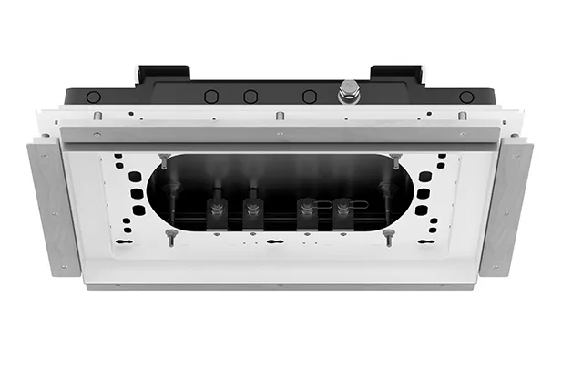 Dornbracht SERENITY SKY+ UP-Deckeneinbaukasten - Bausatz-Vormontage, flächenbündiger Reflexionskasten, 662x482mm, RAL 9003 signalweiß, Max.