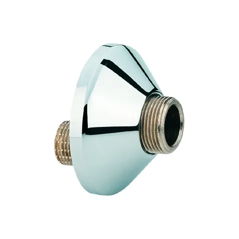 S-Anschluss 12001, 1/2'' x 3/4'', Verstellbarkeit 7,5 mm, Schraubrosette, chrom S-Anschluss 12001, 1/2'' x 3/4'', Verstellbarkeit 7,5 mm, Schraubrosette, chrom