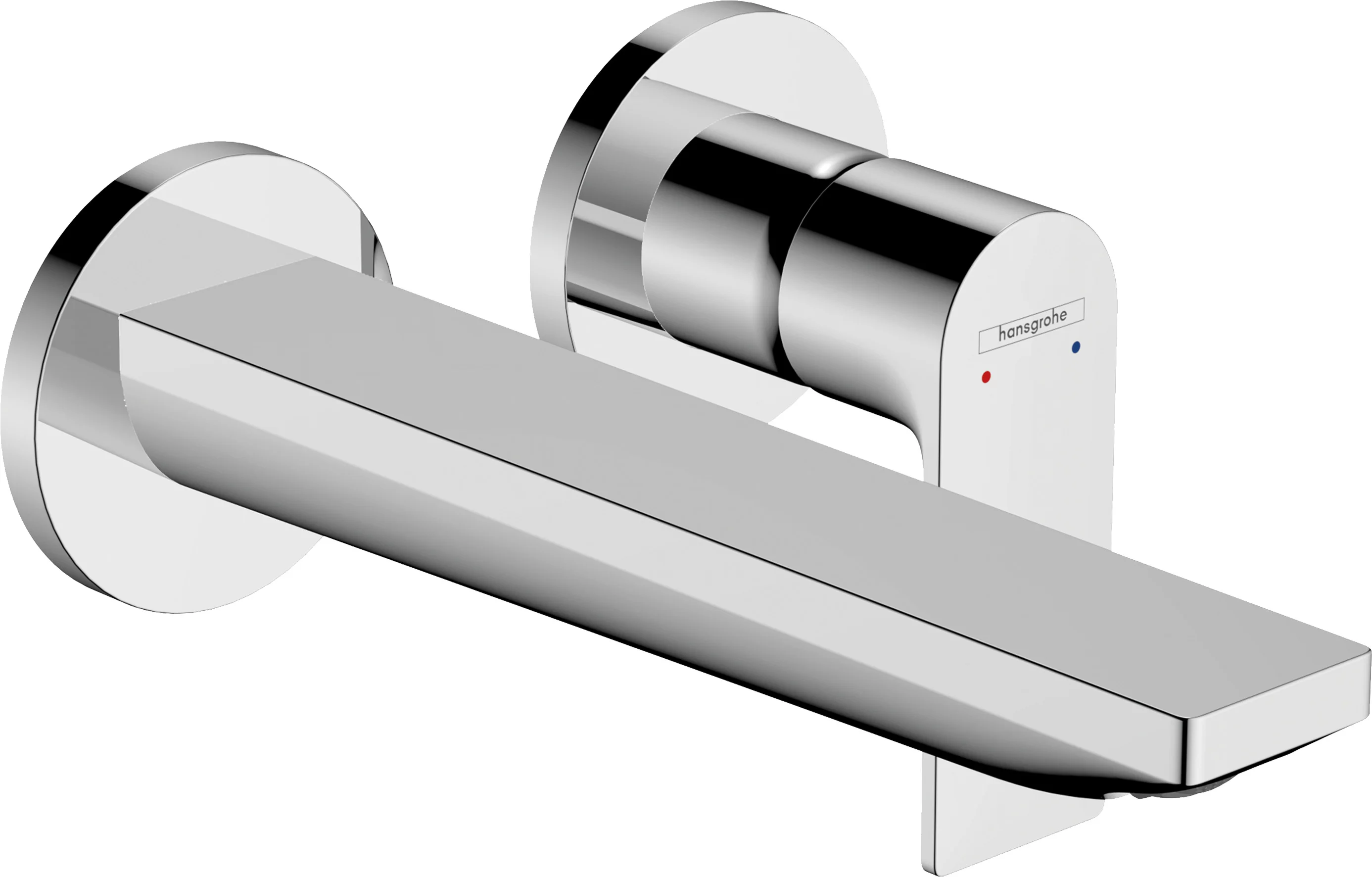 Hansgrohe Rebris E Einhebel-Waschtischmischer Unterputz, Chrom, Ausladung 200 mm, Hebelgriff, Normalstrahl, max. Durchfluss 5 l/min