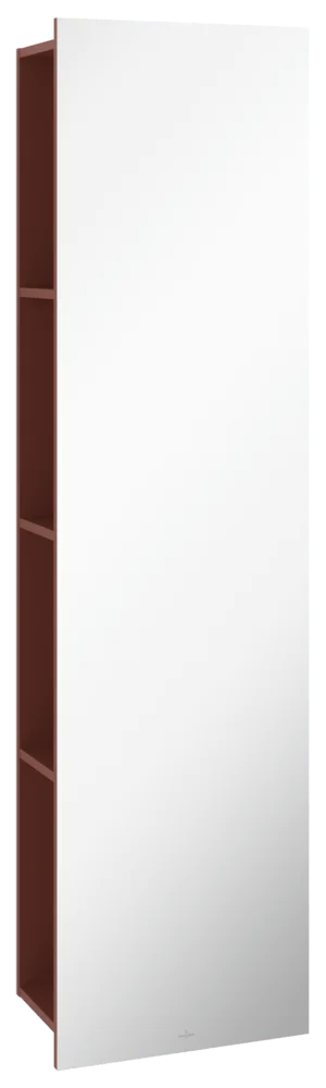 Villeroy & Boch Collaro Subway 3.0 Spiegelregal C59600, 450x1700x300mm, Wine Red