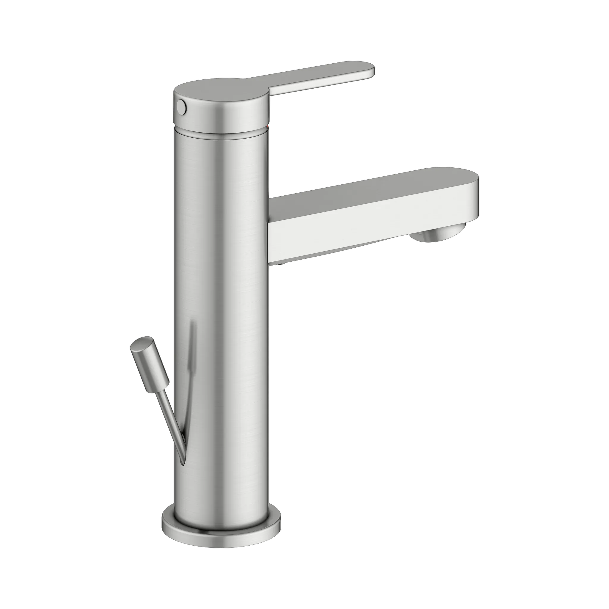 KEUCO IXMO Einhebel-Waschtischmischer 100 IXMO Flat mit Zugstangen-Ablaufgarnitur IXMO Flat, Rosette rund Edelstahl-finish KEUCO IXMO Einhebel-Waschtischmischer 100 IXMO Flat mit Zugstangen-Ablaufgarnitur IXMO Flat, Rosette rund Edelstahl-finish