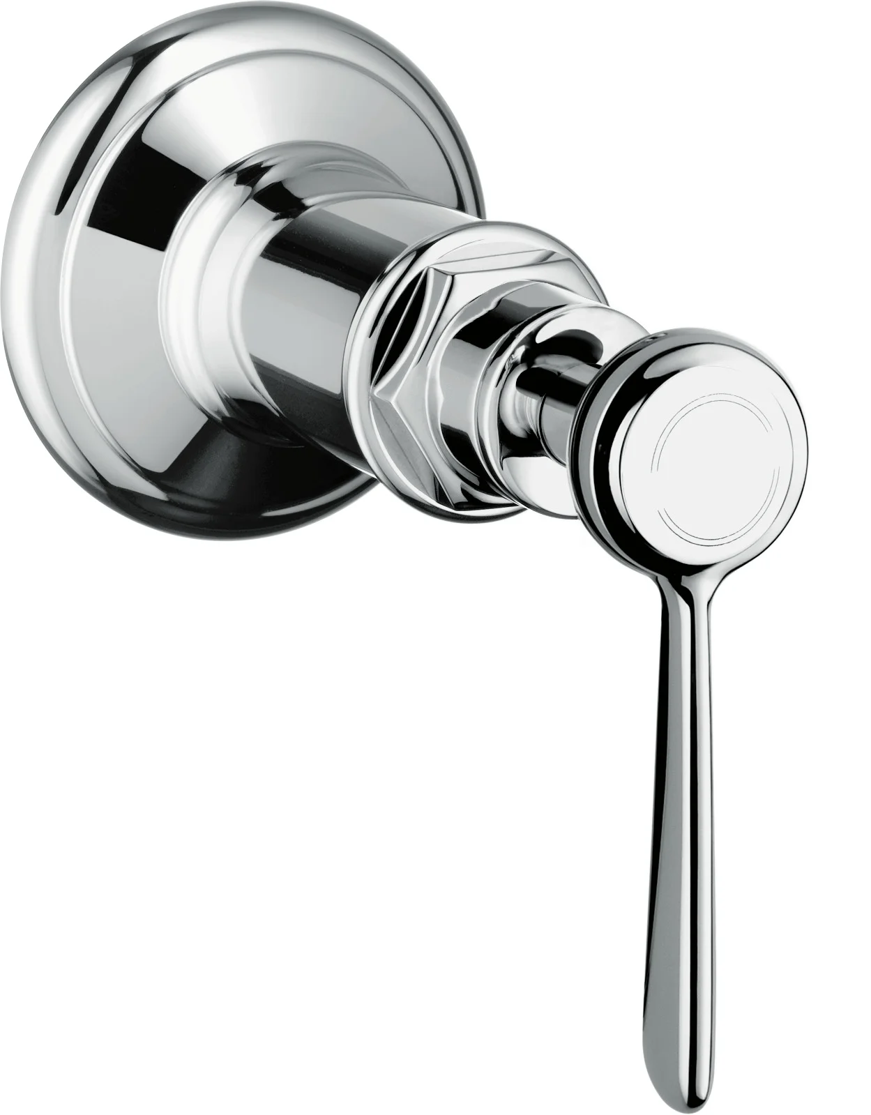 Hansgrohe AXOR Montreux Absperrventil Unterputz mit Hebelgriff Chrom, Anschluss DN15/DN20, Geräuschgruppe II Hansgrohe AXOR Montreux Absperrventil Unterputz mit Hebelgriff Chrom, Anschluss DN15/DN20, Geräuschgruppe II