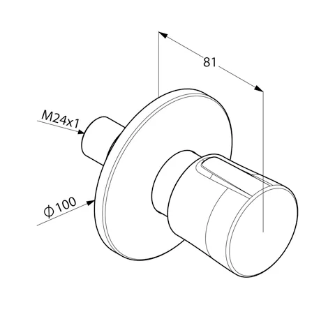 Kludi BALANCE 2-Wege-Umstellung Feinbau-Set chrom Kludi BALANCE 2-Wege-Umstellung Feinbau-Set chrom