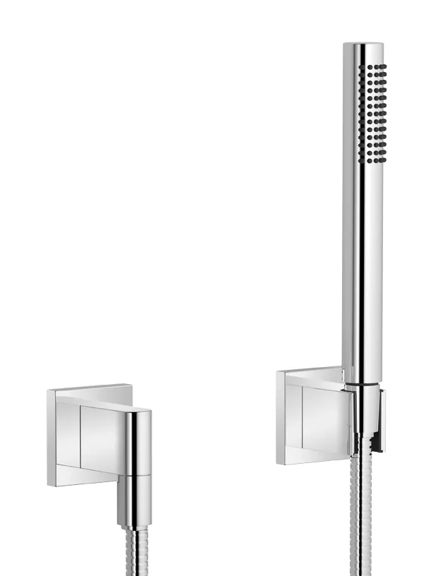 Dornbracht Schlauchbrausegarnitur SERIENSPEZIFISCH Light Gold PVD, 15 l/min Durchfluss, 1.250 mm Metallschlauch mit Verdrehschutz