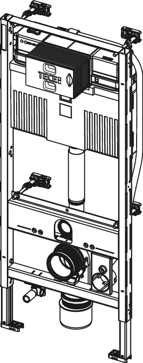 TECEprofil WC-Modul mit Uni-Spülkasten, für TOTO Neorest Washlet (WC) AC 2.0/EW 2.0, Bauhöhe 1120 mm TECEprofil WC-Modul mit Uni-Spülkasten, für TOTO Neorest Washlet (WC) AC 2.0/EW 2.0, Bauhöhe 1120 mm