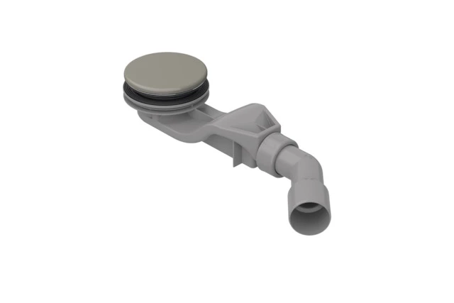 Bette Ablaufgarnitur BetteSolid 30 Cashmere Antirutsch Pro – seitlicher Ab- und Überlauf für Duschwanne/Duschfläche, 415 x 120 x 48 mm, 0,6 l/s, glasierter Titan-Stahl mit Sieb Bette Ablaufgarnitur BetteSolid 30 Cashmere Antirutsch Pro – seitlicher Ab- und Überlauf für Duschwanne/Duschfläche, 415 x 120 x 48 mm, 0,6 l/s, glasierter Titan-Stahl mit Sieb