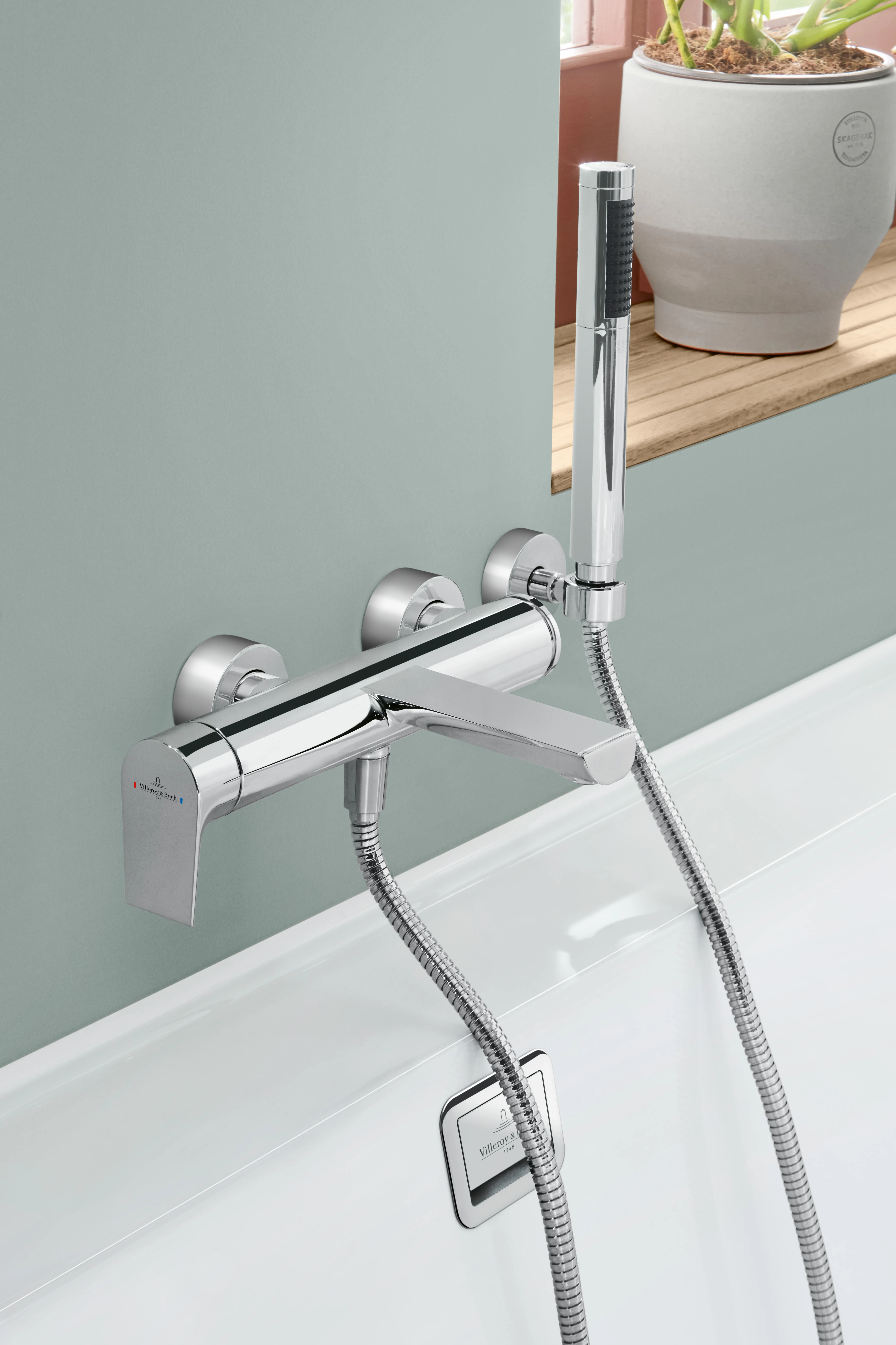 Einhand-Wannenarmatur „Liberty“ Ausladung 191 mm in Chrom Einhand-Wannenarmatur „Liberty“ Ausladung 191 mm in Chrom