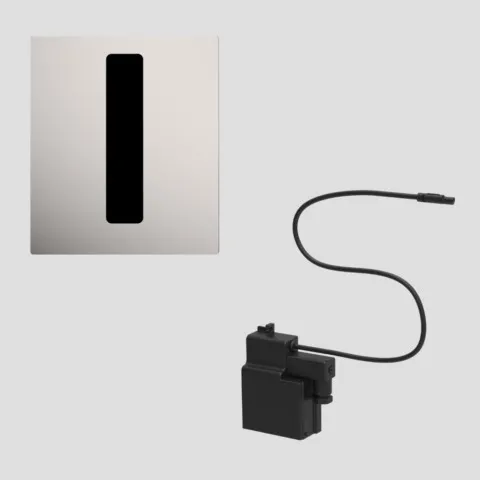 SANIT Urinal Abdeckplatte Ineo Bright Infrarot Edelstahl Netz SANIT Urinal Abdeckplatte Ineo Bright Infrarot Edelstahl Netz