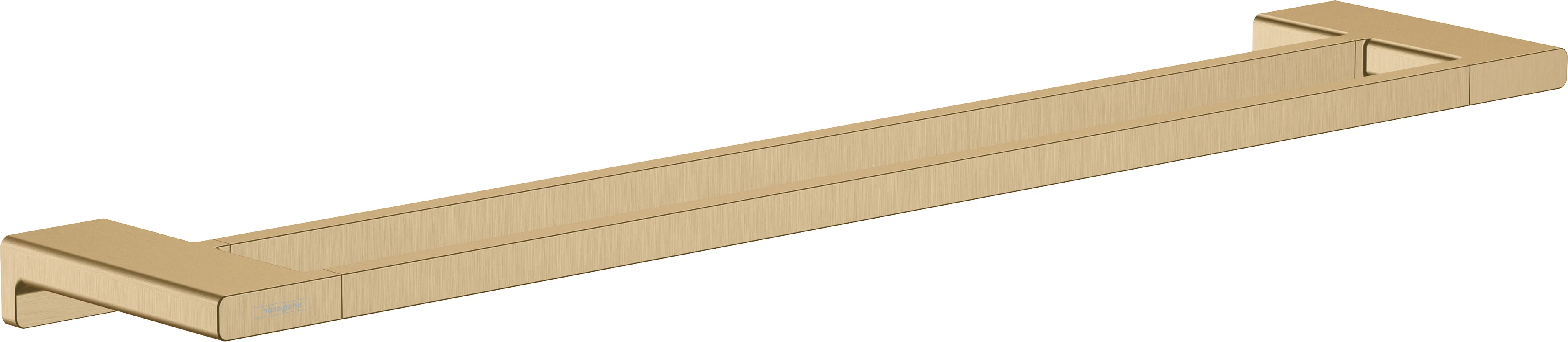 Hansgrohe AddStoris Q Doppelbadetuchhalter Brushed Bronze, 648 mm Länge, Wandmontage mit verdeckter Befestigung Hansgrohe AddStoris Q Doppelbadetuchhalter Brushed Bronze, 648 mm Länge, Wandmontage mit verdeckter Befestigung