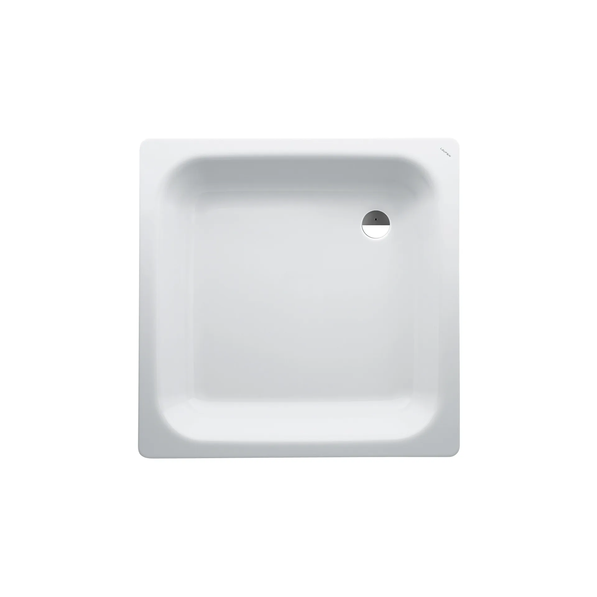 Laufen Duschwanne PLATINA 800x800x150, Stahl, weiß Laufen Duschwanne PLATINA 800x800x150, Stahl, weiß
