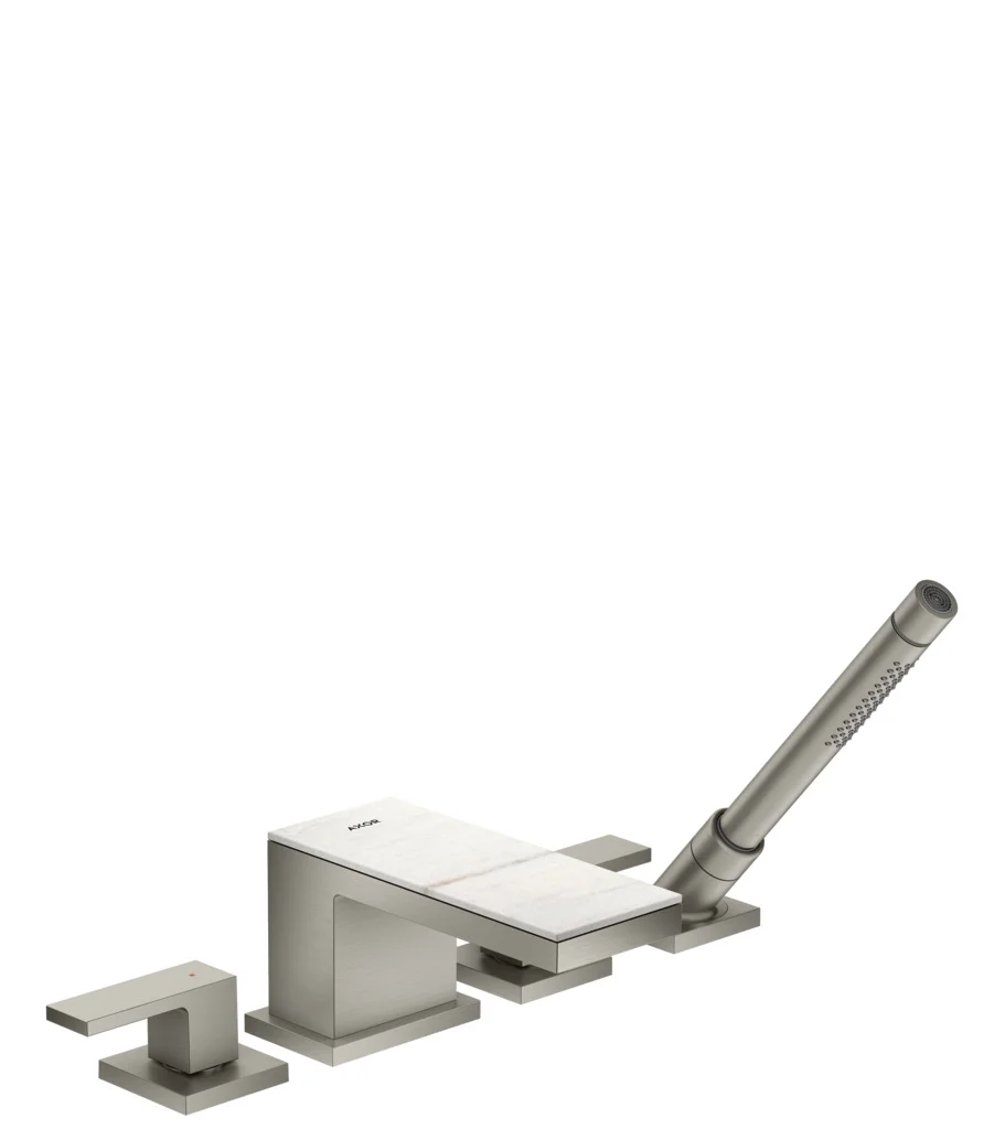 Hansgrohe AXOR MyEdition Platte 200 mm Marmor Lasa Covelano Vena Oro abnehmbar Hansgrohe AXOR MyEdition Platte 200 mm Marmor Lasa Covelano Vena Oro abnehmbar