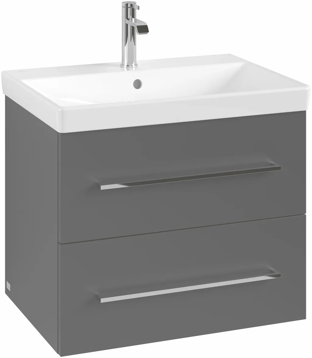 Villeroy & Boch Waschtischunterschrank „Avento“ für Schrankwaschtisch 580 × 514 × 452 mm Graphite, Soft Closing Villeroy & Boch Waschtischunterschrank „Avento“ für Schrankwaschtisch 580 × 514 × 452 mm Graphite, Soft Closing
