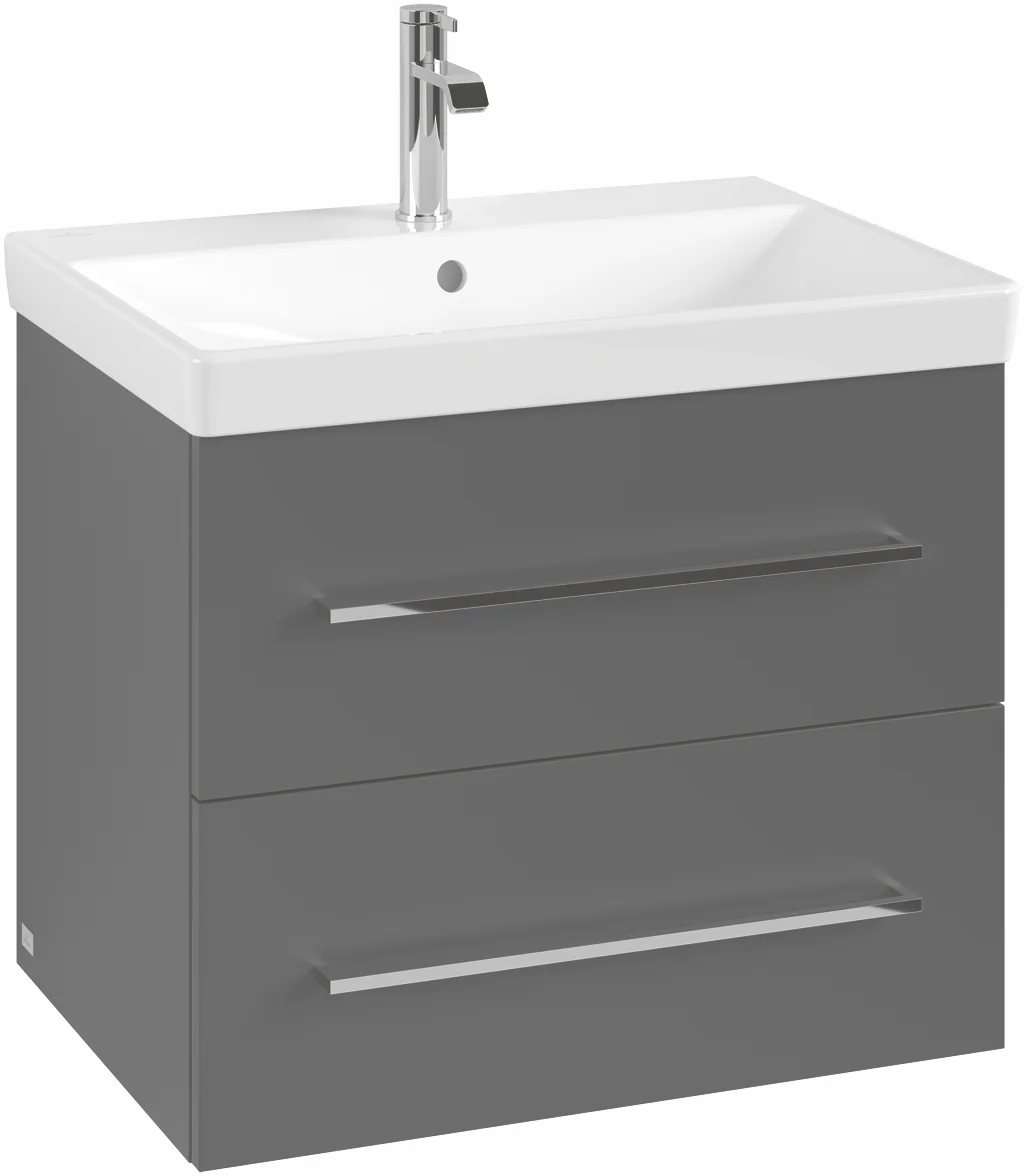 Villeroy & Boch Avento Waschbeckenunterschrank A88900, 576x514x484mm, 2 Auszüge, Graphite Villeroy & Boch Avento Waschbeckenunterschrank A88900, 576x514x484mm, 2 Auszüge, Graphite