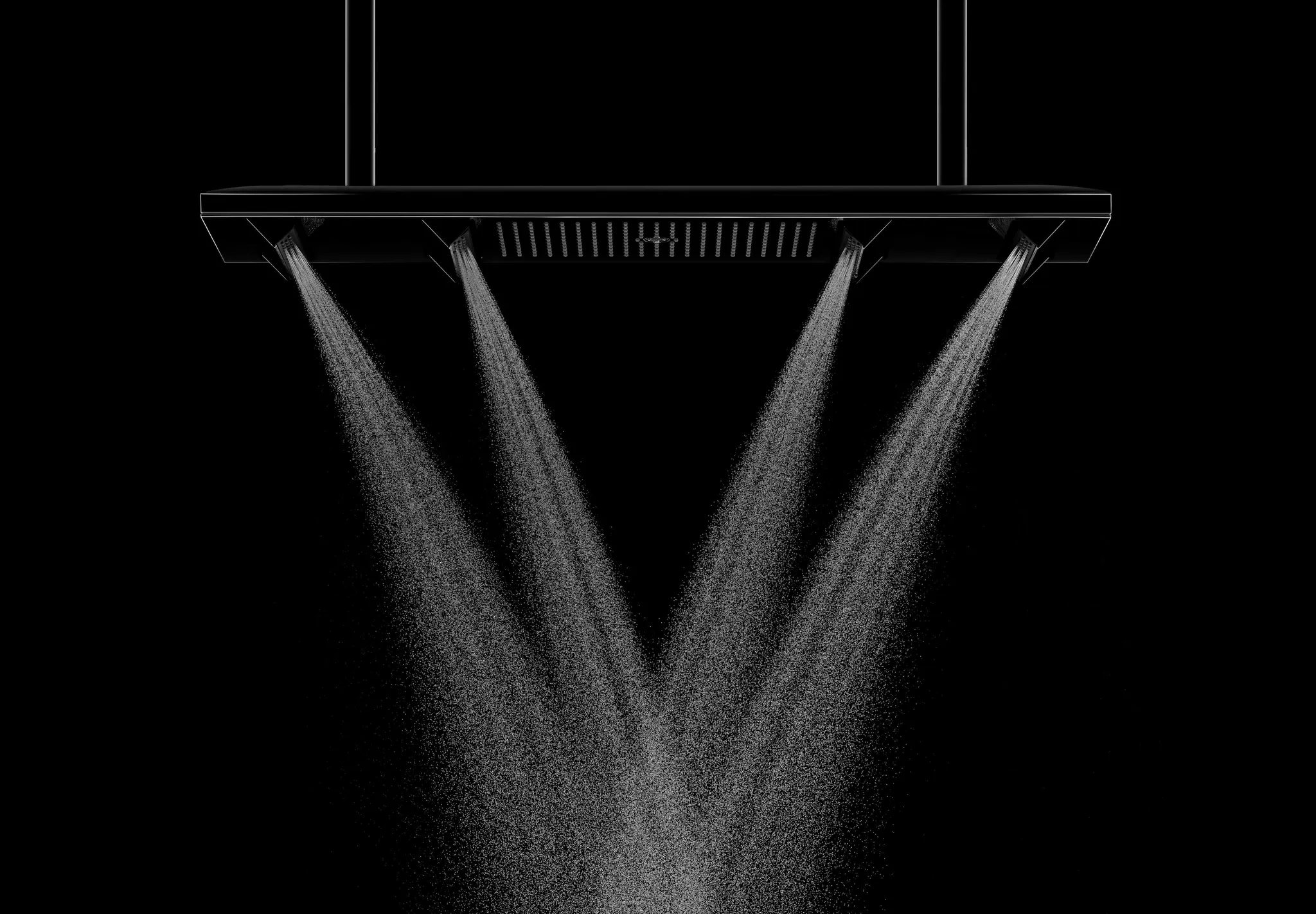 Kopfbrause 1200 4jet Axor ShowerHeaven chrom mit Licht 3500 K Kopfbrause 1200 4jet Axor ShowerHeaven chrom mit Licht 3500 K