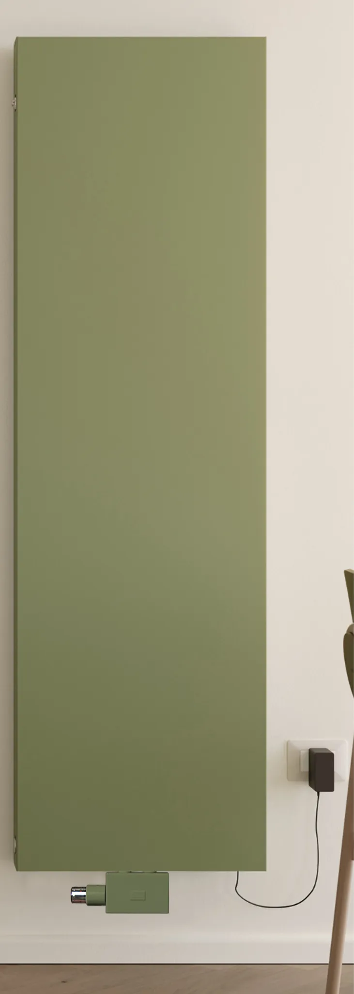 BEMM Relax Air Hybrid Komfort Raumheizkörper Serie REA in Schwarz RAL 9005 mit Ventilation und axialen Silence-Ventilatoren