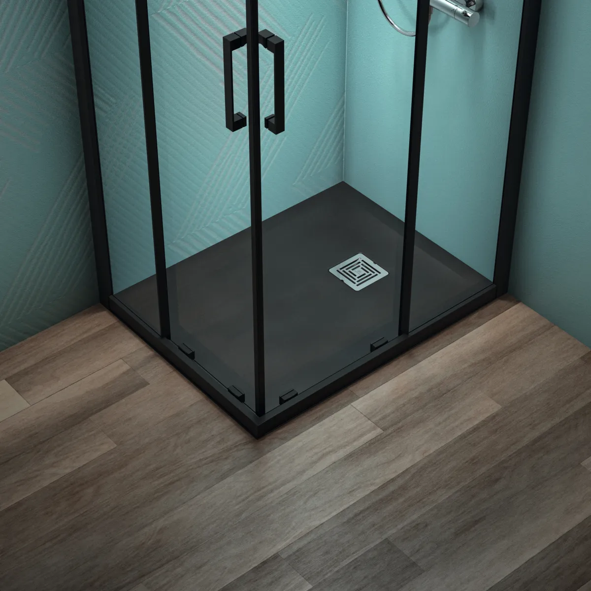 Ideal Standard Duschwanne „UltraFlatS+“ 70 × 90 cm in Schiefer Ideal Standard Duschwanne „UltraFlatS+“ 70 × 90 cm in Schiefer