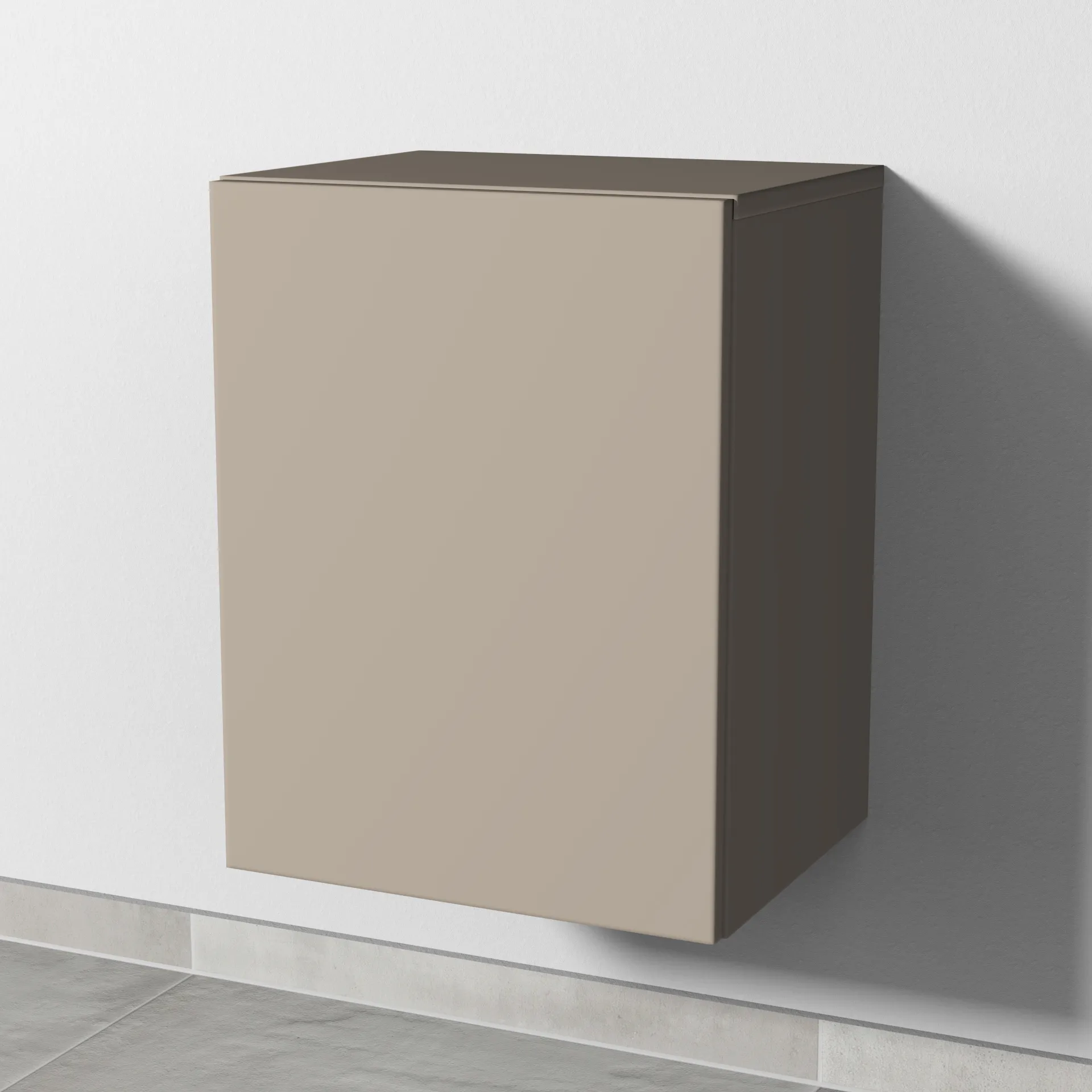 Sanipa 4balance Anbauschrank Rechtsanschlag, 520x400x328 Sandgrau-Matt Sanipa 4balance Anbauschrank Rechtsanschlag, 520x400x328 Sandgrau-Matt