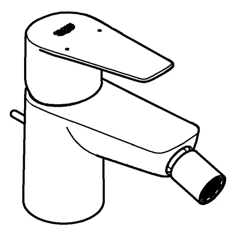 Einhand-Bidetbatterie BauEdge 23331_1, Einlochmontage, mit Temperaturbegrenzer, EcoJoy Mousseur 5,7 l/min, Zugstangen-Ablaufgarnitur aus Kunststoff 1 1/4″, chrom Einhand-Bidetbatterie BauEdge 23331_1, Einlochmontage, mit Temperaturbegrenzer, EcoJoy Mousseur 5,7 l/min, Zugstangen-Ablaufgarnitur aus Kunststoff 1 1/4″, chrom