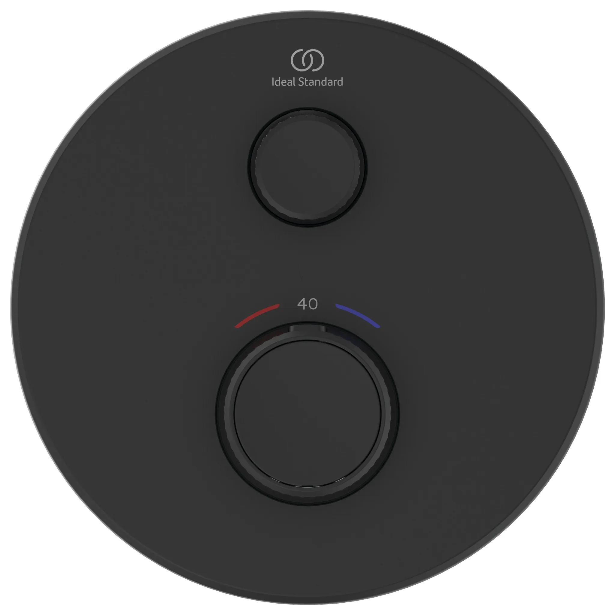 Ideal Standard Ceratherm Navigo Brausethermostat Unterputz A7295XG 1 Verbraucher Rund Silk Black Ideal Standard Ceratherm Navigo Brausethermostat Unterputz A7295XG 1 Verbraucher Rund Silk Black