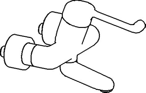 HansaMEDIPRO Einhebelmischer Waschtischbatterie Chrom 171 mm DN15