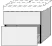 Waschtischunterbau mit Auszügen 3way (BR768) 593x650x437 Anthrazit-Matt