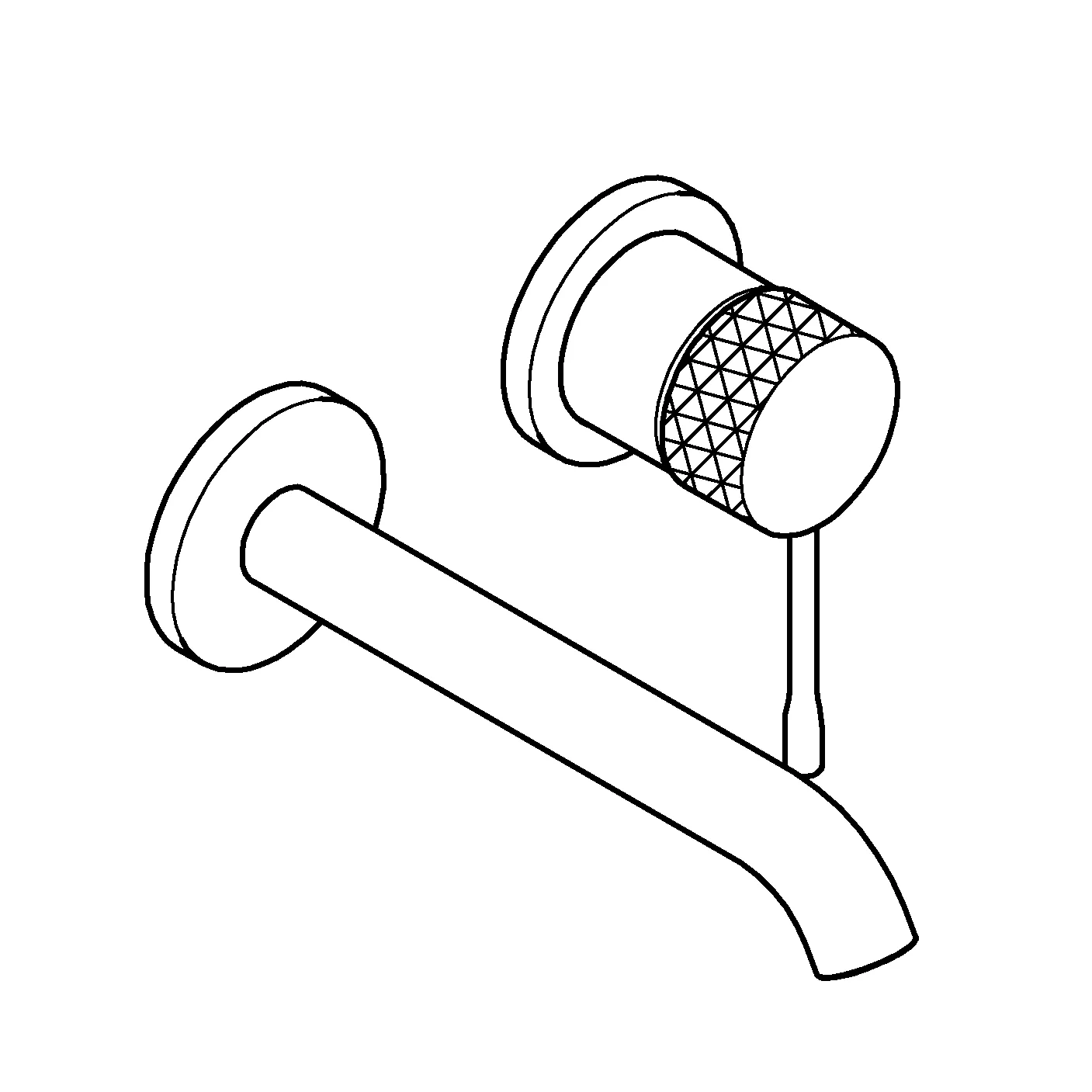 Grohe Essence 2-Loch-Waschtischbatterie Wandmontage crafted warm sunset geb. Grohe Essence 2-Loch-Waschtischbatterie Wandmontage crafted warm sunset geb.