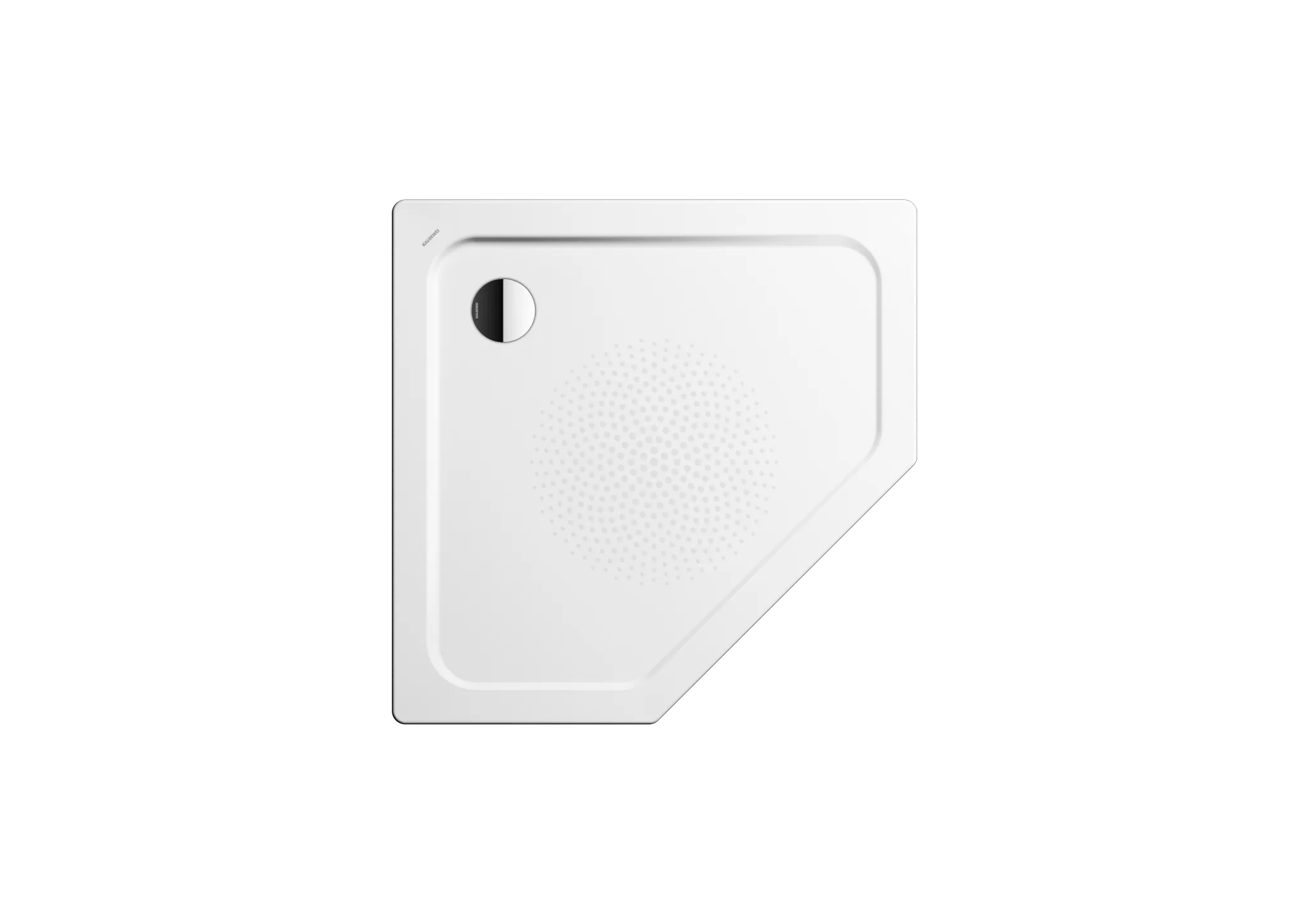 Kaldewei fünfeck Duschwanne „Cornezza“ 100 × 100 cm in pergamon mit Antislip Kaldewei fünfeck Duschwanne „Cornezza“ 100 × 100 cm in pergamon mit Antislip