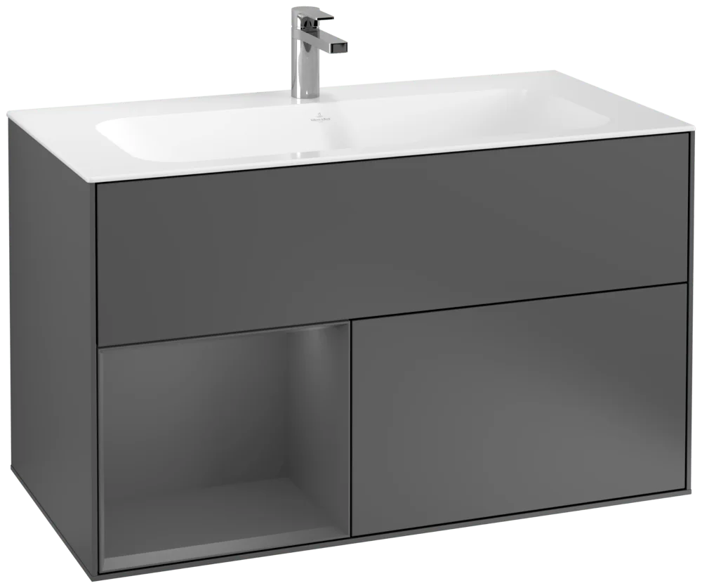 Villeroy & Boch Finion Waschbeckenunterschrank F03, anthrazit Villeroy & Boch Finion Waschbeckenunterschrank F03, anthrazit