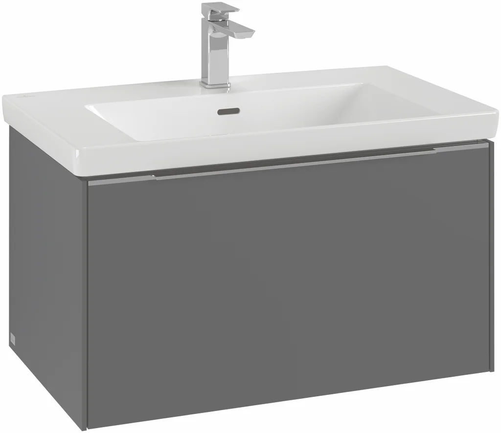 Villeroy & Boch Subway 3.0 Waschbeckenunterschrank C573L0, 772x429x478mm, Soft Green
