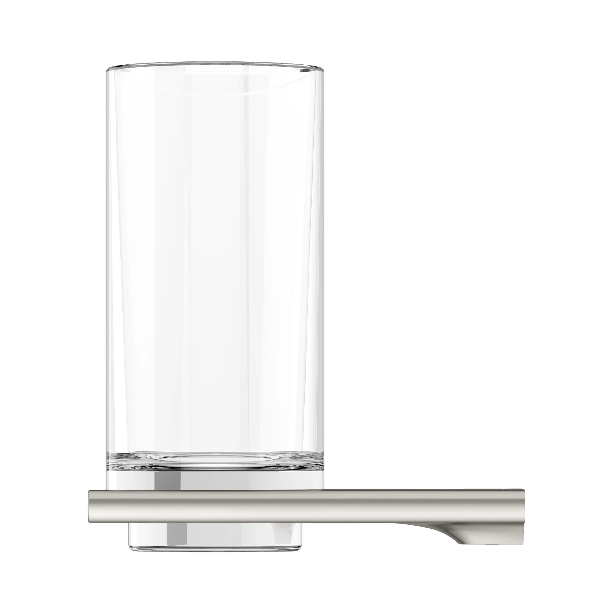 Edition 400 11550059000 Glashalter mit Echtkristall-Glas Nickel gebürstet