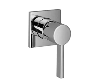 Dornbracht UP-Einhandbatterie mit Abdeckplatte Bronze gebürstet, Abdeckplatte 80 x 80 mm