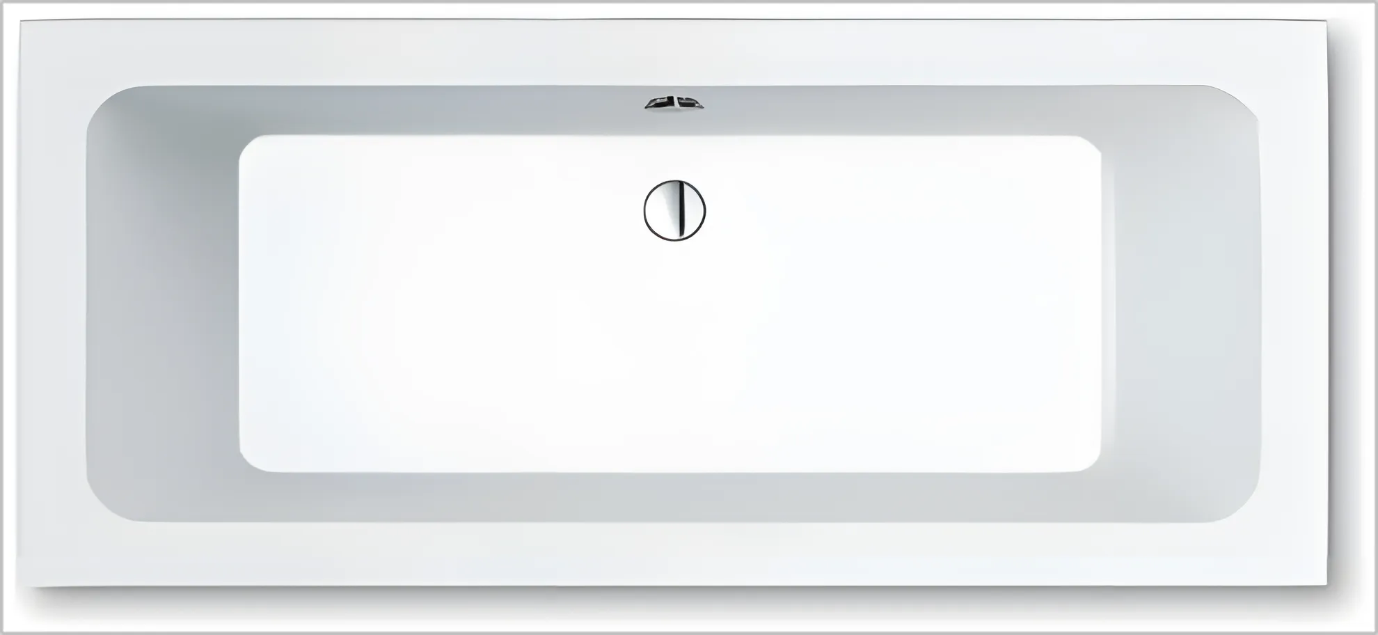 repaBAD Badewanne links „Livorno F“ freistehend rechteck 1900 × 800 mm, links, ,, ,