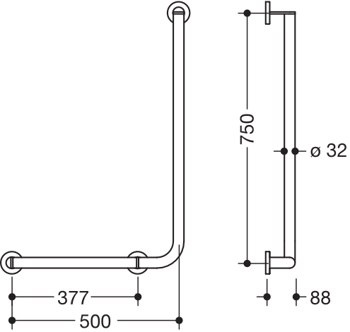 HEWI Haltegriff „System 900“