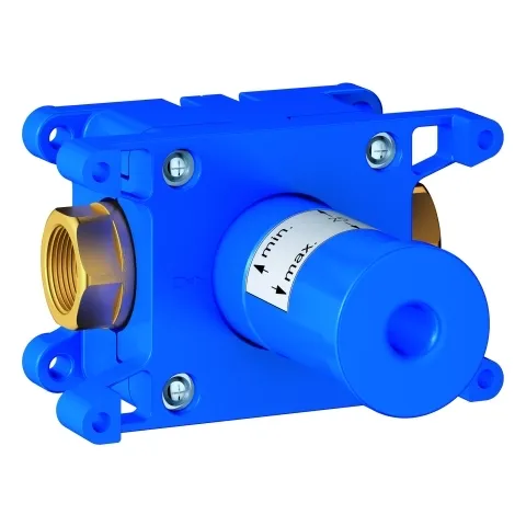 Einbaubox Rapido C 35028, für 1-fach Unterputz-Ventil, für Nass- und Trockenausbau, vormontiertes Keramik-Oberteil 3/4'', Anschlussgewinde Zuläufe 1/2'' Einbaubox Rapido C 35028, für 1-fach Unterputz-Ventil, für Nass- und Trockenausbau, vormontiertes Keramik-Oberteil 3/4'', Anschlussgewinde Zuläufe 1/2''
