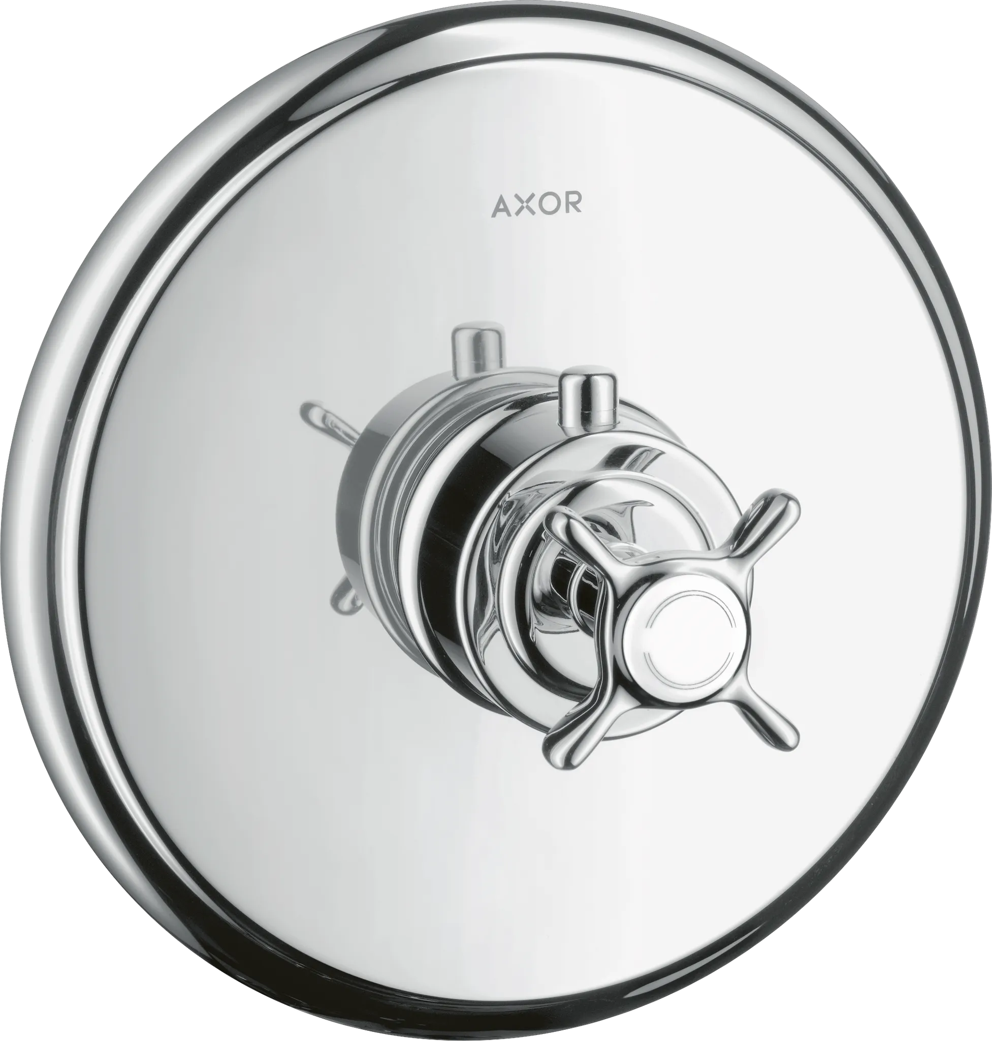 Hansgrohe AXOR Montreux Thermostat Unterputz mit Kreuzgriff, Chrom Hansgrohe AXOR Montreux Thermostat Unterputz mit Kreuzgriff, Chrom