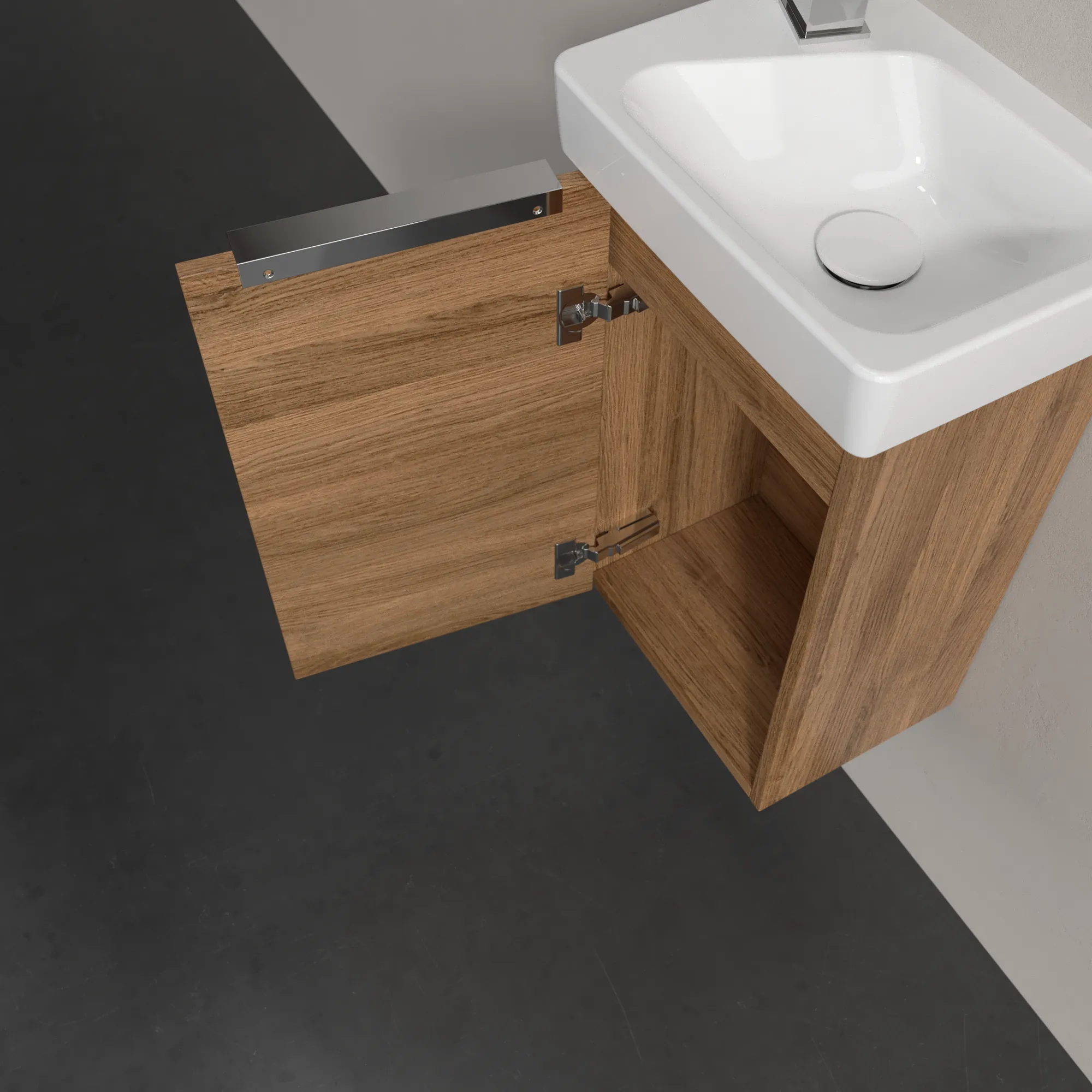 Villeroy & Boch Architectura Waschbeckenunterschrank B87900, 310x520x261 mm, links Villeroy & Boch Architectura Waschbeckenunterschrank B87900, 310x520x261 mm, links